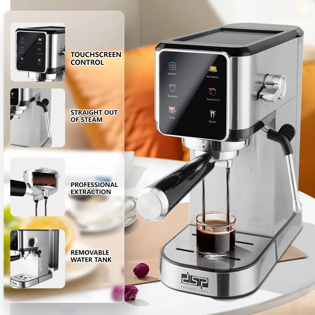 ✨ Smart Touch Coffee Machine ✨