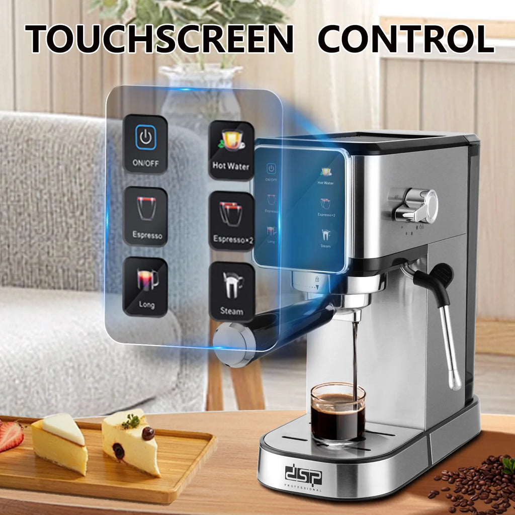 ✨ Smart Touch Coffee Machine ✨